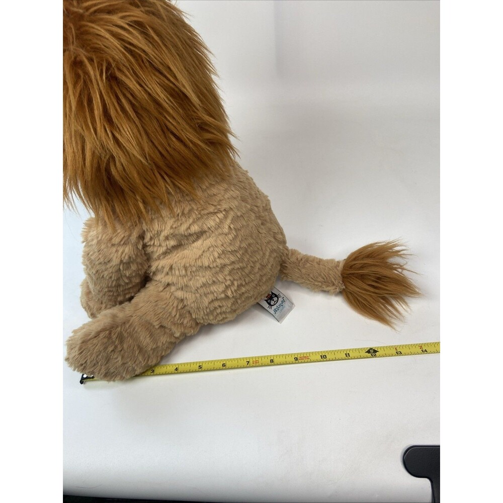 Jellycat Fuddlewuddle Lion 12” Large Stuffed Animal Toy - Picture 13 of 15